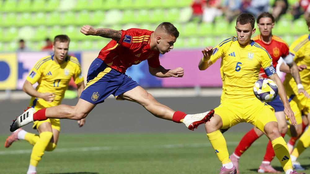 المنتخب الإسباني يتأهل لربع نهائي كأس العالم للشباب على حساب أوكرانيا (1-0)