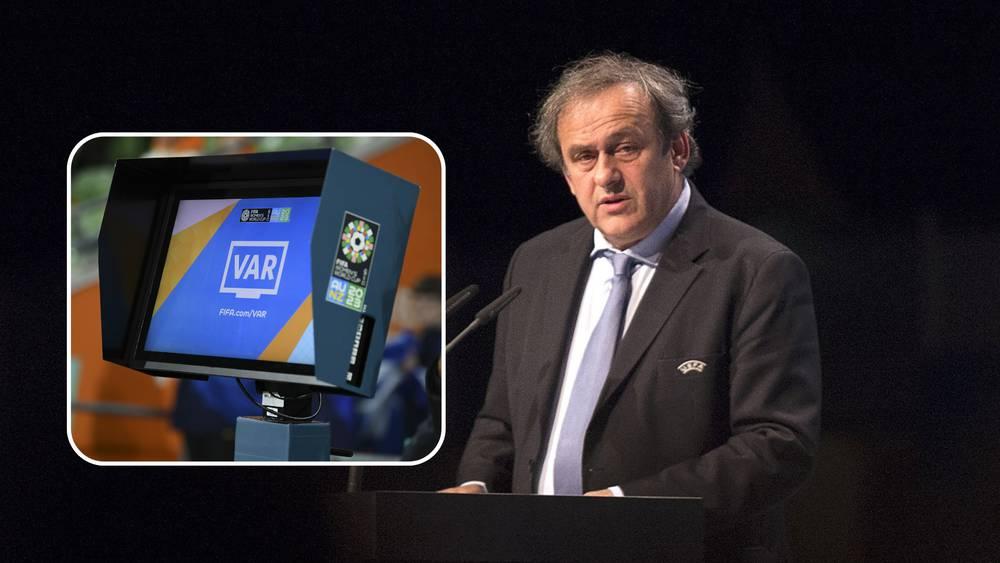 بلاتيني: "لو كنت رئيسًا للفيفا لما وُجدت تقنية الـVAR لأن المشاكل موجودة في مكان آخر!"