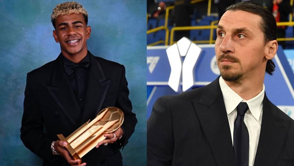 إبراهيموفيتش: "لو كنت أنا من يقرر لأعطيت الكرة الذهبية للامين يامال"