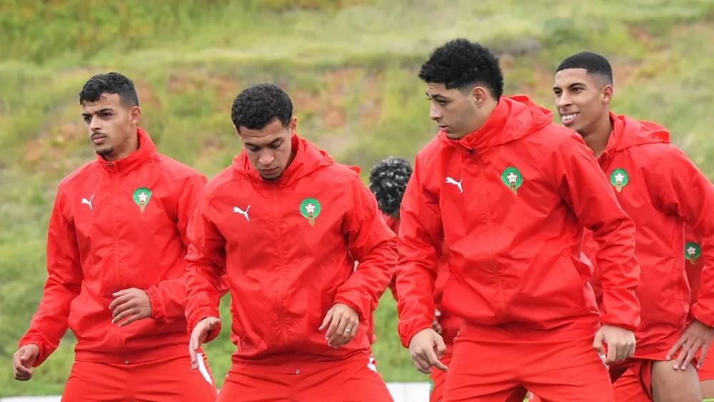 المنتخب المغربي يُنهي استعداداته لمواجهة أمريكا في ربع نهائي كأس العالم للشباب