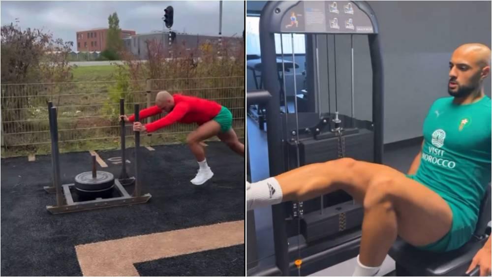 أمرابط يواصل برنامجه التأهيلي رفقة المنتخب المغربي وبيتيس يُراقب تطورات حالته قبل مواجهة فياريال