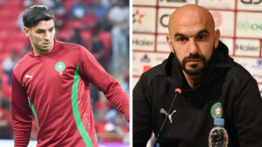 الركراكي عن دياز: "خَاصُّو يْزيدْ مْنْ عْنْدُو وحْنَا نْعاوْنُوهْ"