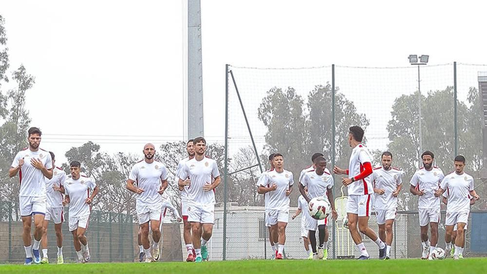 الوداد يخوض آخر حصة تدريبية قبل السفر إلى غانا تأهبا لمواجهة أشانتي كوتوكو