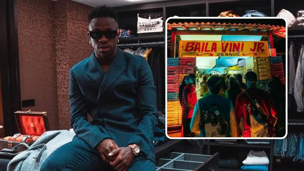 Vinicius poursuivi en justice pour "trouble à l'ordre public" lors de sa fête d'anniversaire