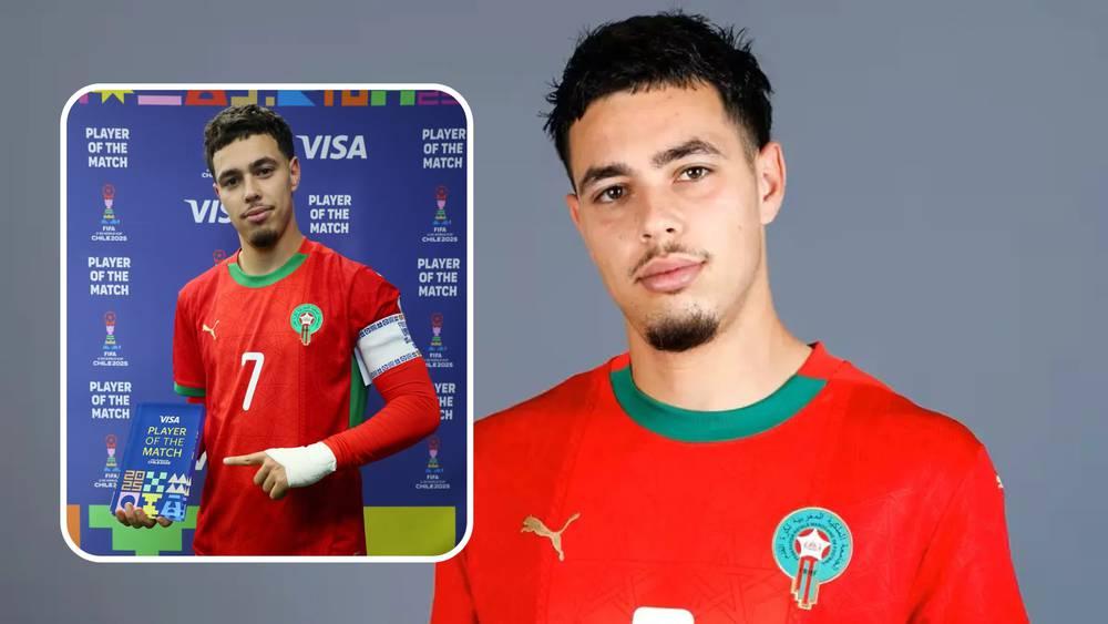 عثمان معما "رجل المباراة" ضد فرنسا ويُتوج بالجائزة للمرة الثانية تواليا