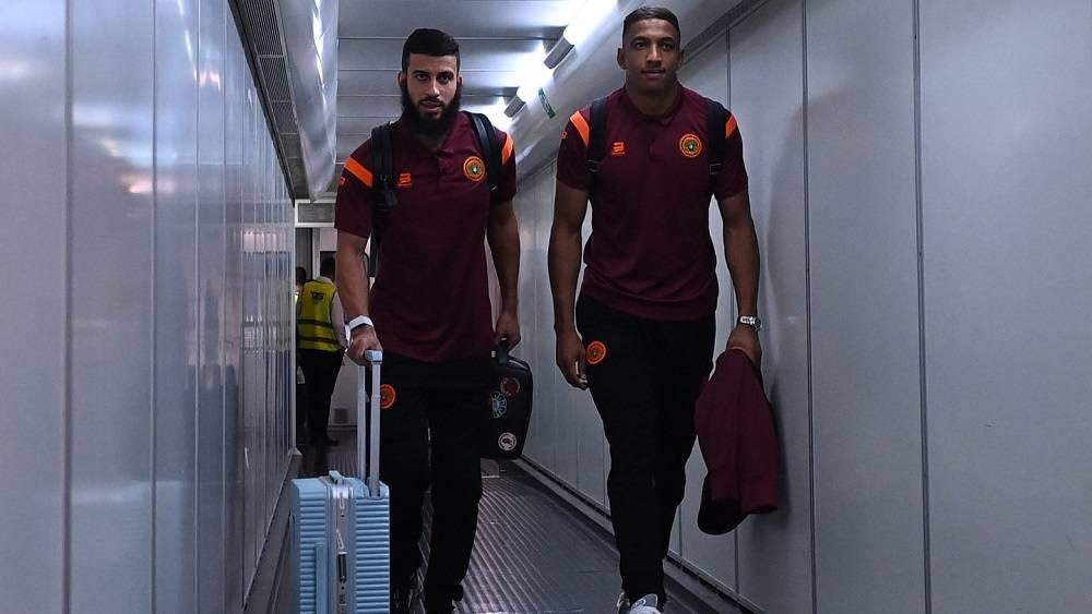 بعثة نهضة بركان تصل إلى القاهرة استعدادًا لمواجهة بيراميدز في السوبر الأفريقي