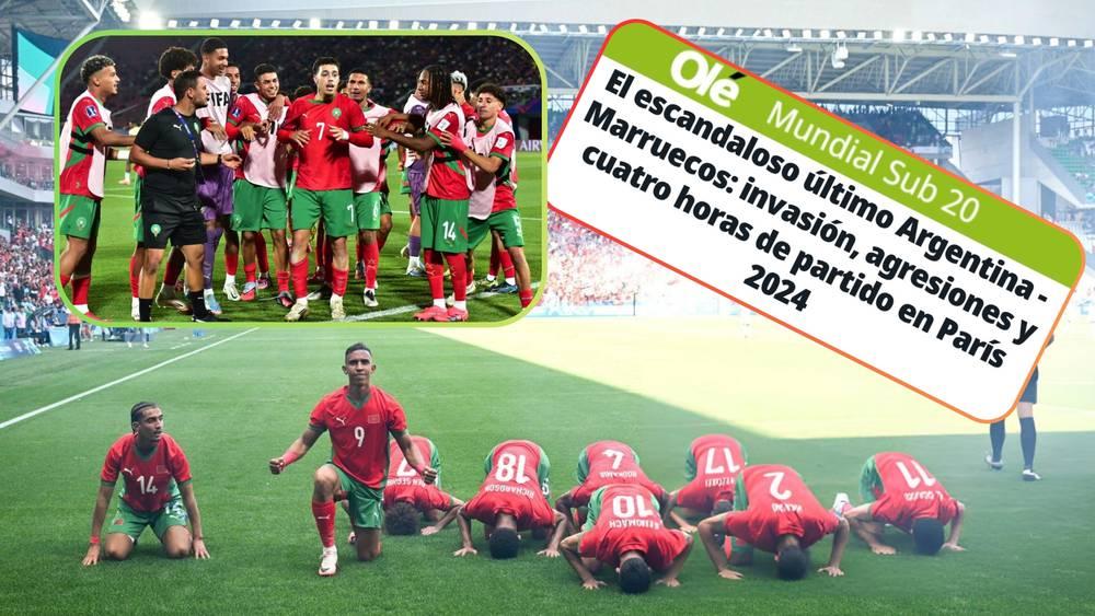 صحيفة "OLÉ": "ذكرى آخر مباراة ضد المغرب ما زالت حاضرة".. الإعلام الأرجنتيني "لم يهضم" فوز "الأسود" في الأولمبياد