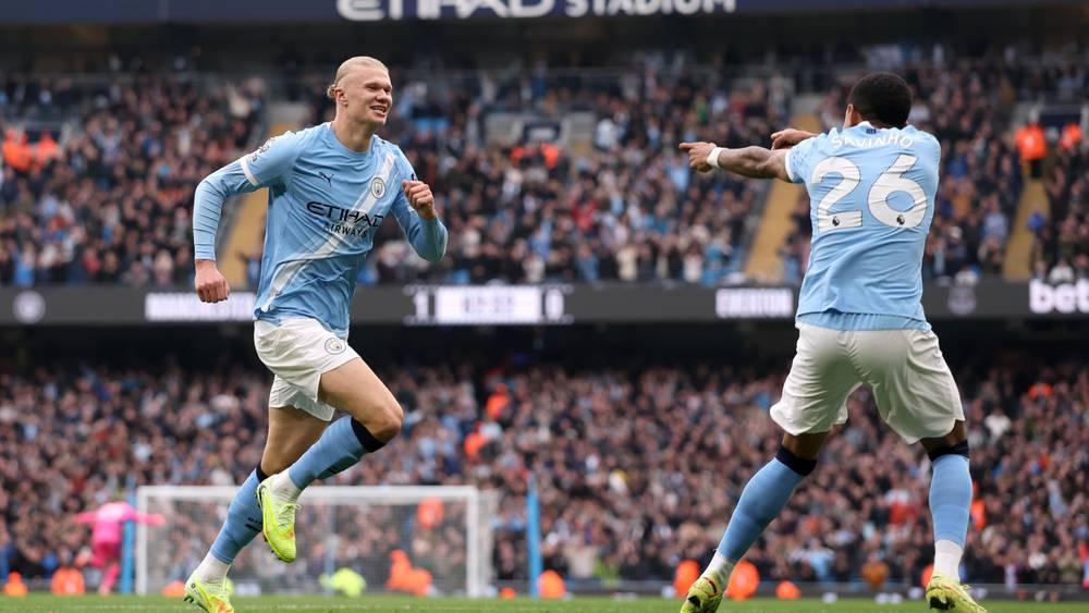 هالاند يقود مانشستر سيتي للفوز على إيفرتون وتحقيق الانتصار الثالث تواليا