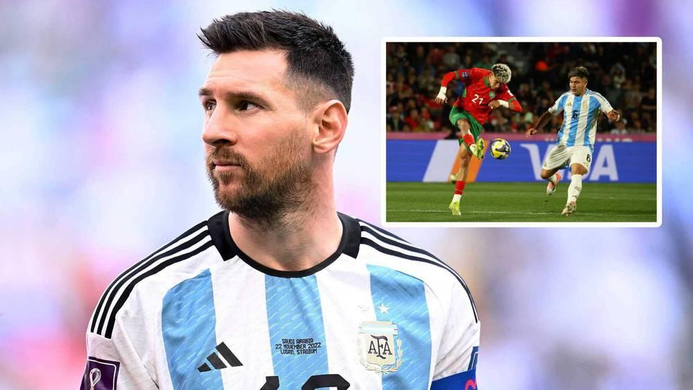 ميسي يواسي شباب الأرجنتين بعد الخسارة أمام المغرب: "ارفعوا رؤوسكم.. كنا نتمنى رؤيتكم ترفعون الكأس لكننا فخورون بما قدمتموه"