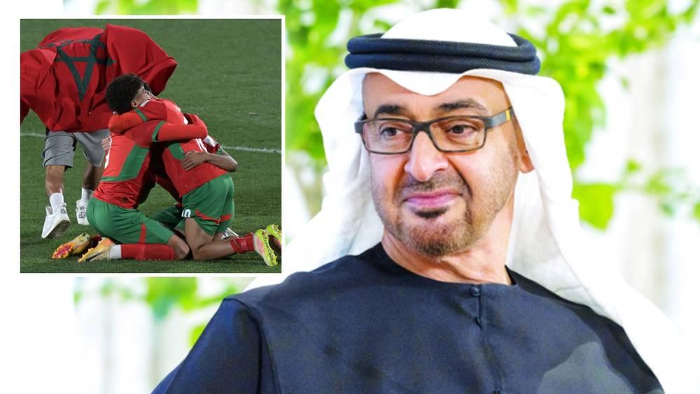 رئيس دولة الإمارات: "أهنئ الملك محمد السادس على الفوز بمونديال الشباب.. إنه إنجاز ينضاف إلى سجل الإنجازات الرياضية المغربية والعربية"