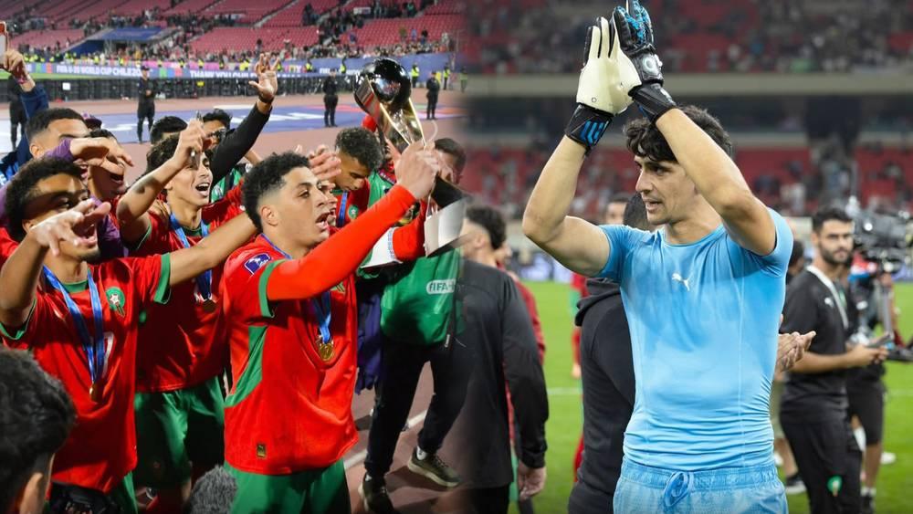 بونو يهنئ "أشبال الأطلس" بعد التتويج بكأس العالم: "شرفتمونا كثيرًا.. ديما مغرب"