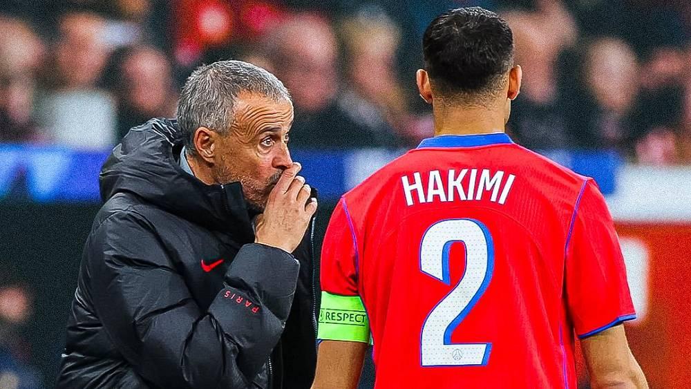 Enrique : « Hakimi est le meilleur latéral droit du monde pour moi, c'est pourquoi nous n'avons recruté aucun autre joueur à son poste »