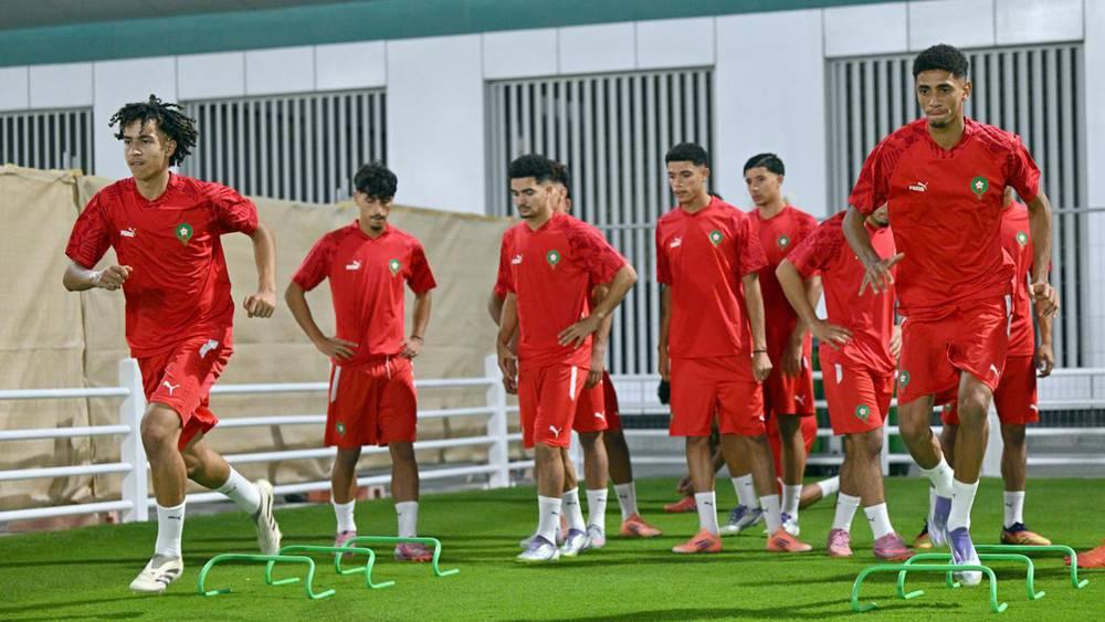 كأس العالم تحت 17 سنة/ المنتخب المغربي يواصل استعداداته لمواجهة اليابان