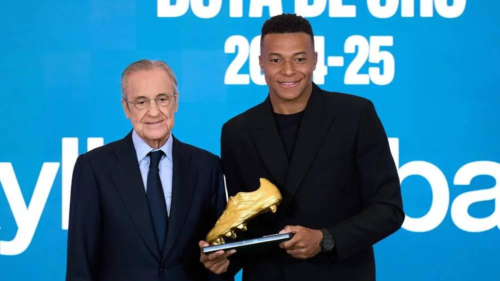 مبابي ينال جائزة "الحذاء الذهبي" لأفضل هداف في أوروبا (2024-2025)