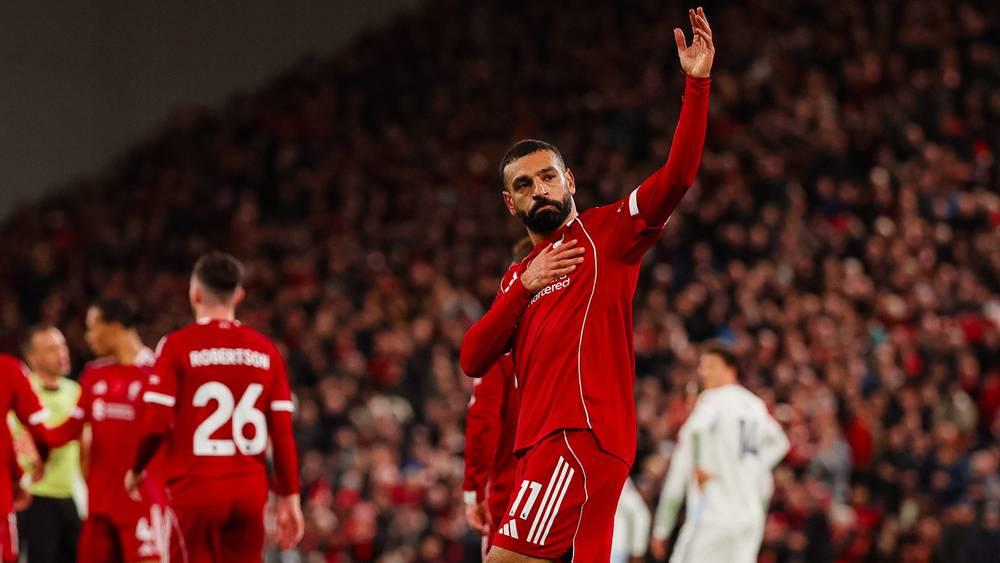 ليفربول يهزم أستون فيلا بثنائية نظيفة في الدوري الإنجليزي