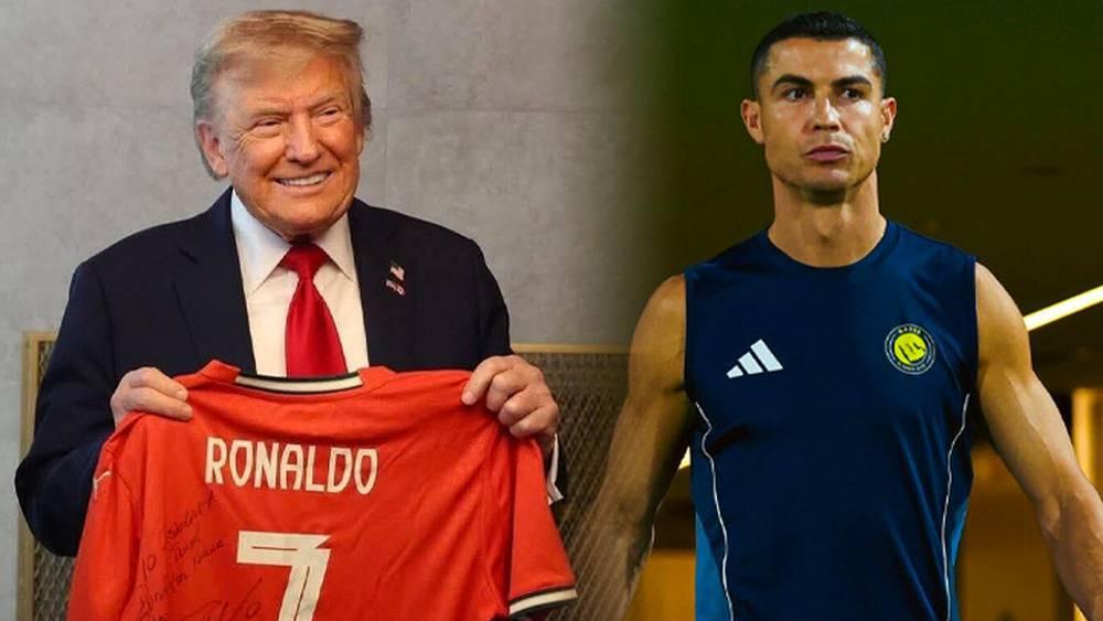 رونالدو عن ترامب: "إنه أحد الأشخاص القادرين على تغيير العالم"