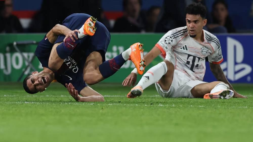 Tension et altercation entre le PSG et le Bayern Munich après la blessure de Hakimi