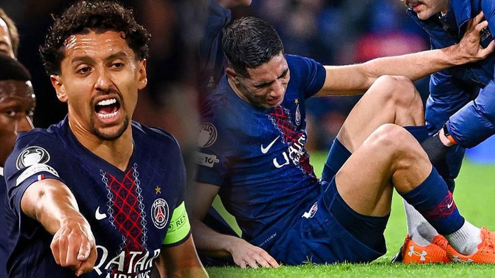 Marquinhos sur les blessures de Hakimi et Dembélé : "Ils ont passé des tests rapides, des nouvelles seront communiquées ultérieurement"