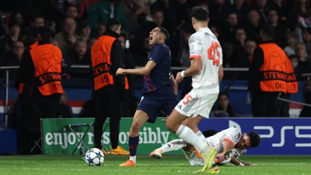 Achraf Hakimi : Le PSG reporte à demain l'examen de sa cheville enflée pour un diagnostic précis