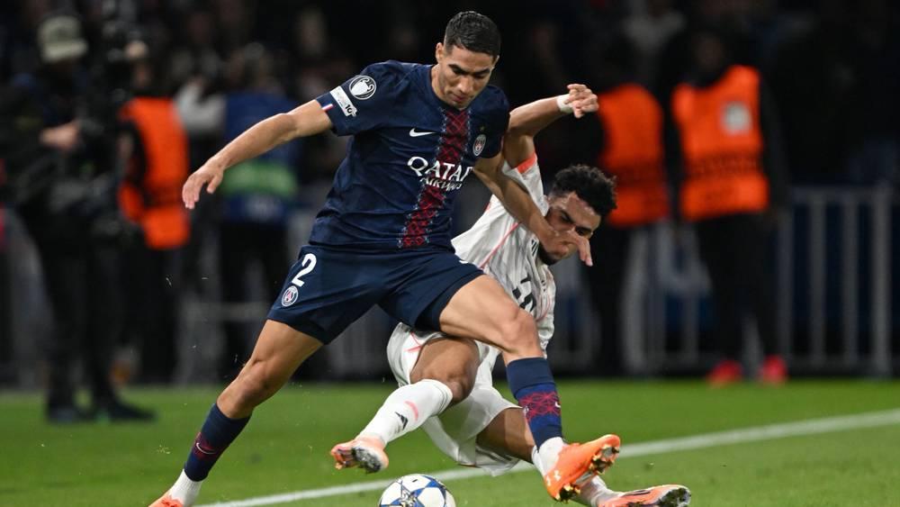 Officiel : Le PSG confirme une entorse grave de la cheville gauche pour Hakimi