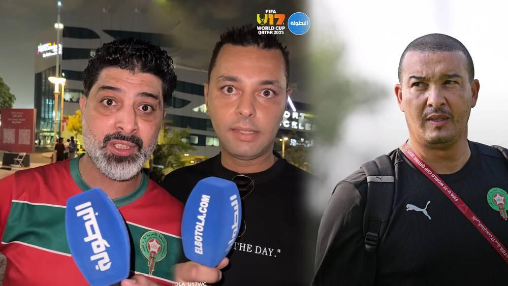 فئة من الجماهير تطالب بإسقاط منطق "بّاك صاحبي" بعد هزيمة المغرب أمام البرتغال ومَطالب بإقالة باها