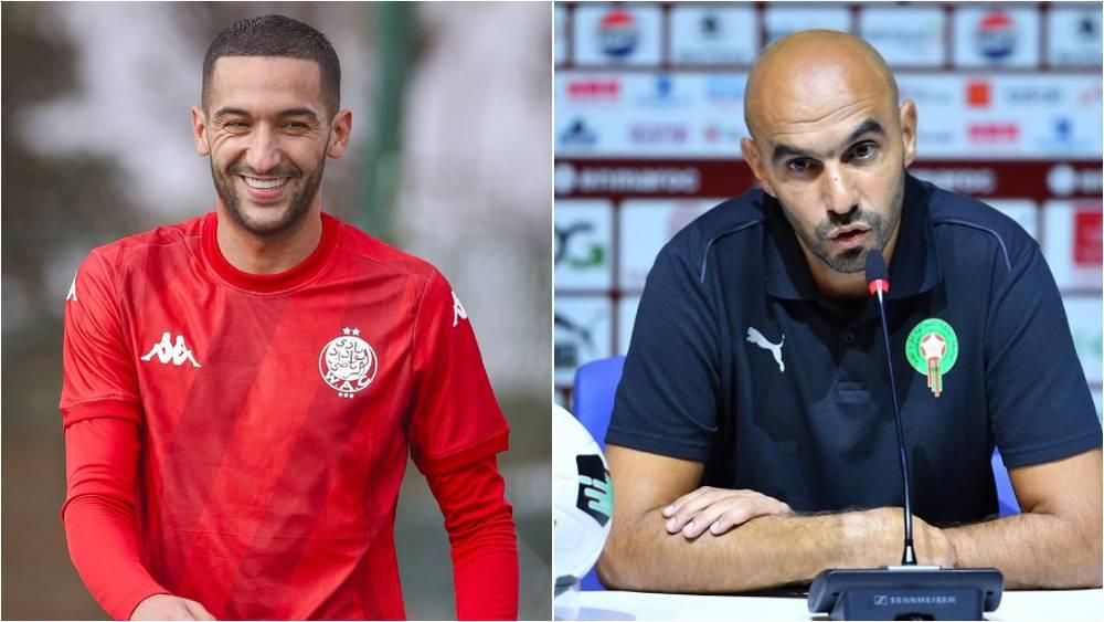 الركراكي عن انتقال زياش للوداد: "أي شخص سيكون سعيدا برؤية حكيم في الملعب ونتمنى الآن أن يعود لمستواه المعهود"