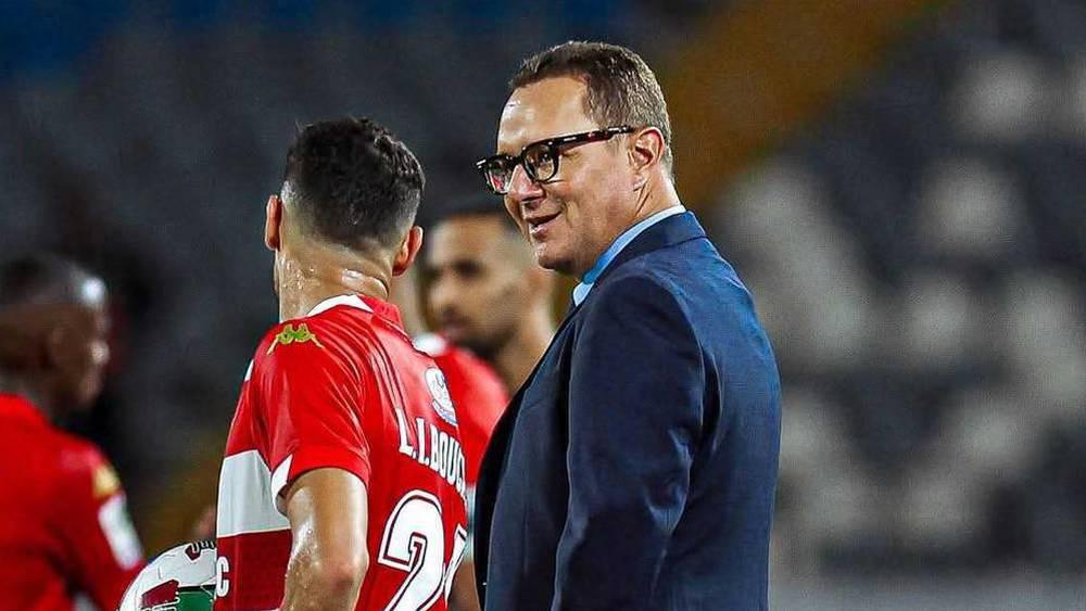 بنهاشم: "بنعبيد أنقذنا أمام أ. آسفي واحتلال الصدارة سيمنحنا ثقة أكبر في كأس الكونفدرالية"