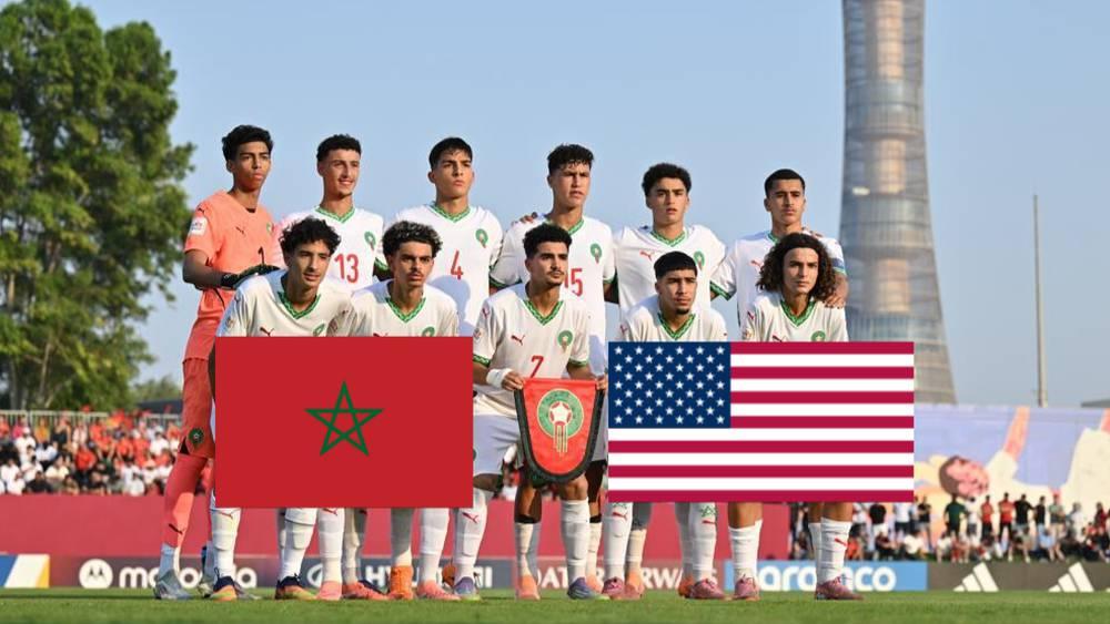 Mondial U17 : Le Maroc affrontera les États-Unis en seizièmes de finale