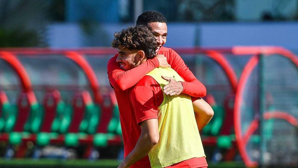 L'équipe du Maroc s'entraîne ce mercredi en vue du match contre le Mozambique