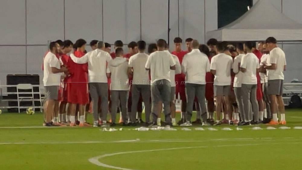 Morocco U17 National Team Holds Final Training Session Ahead of Anticipated Clash Against USA