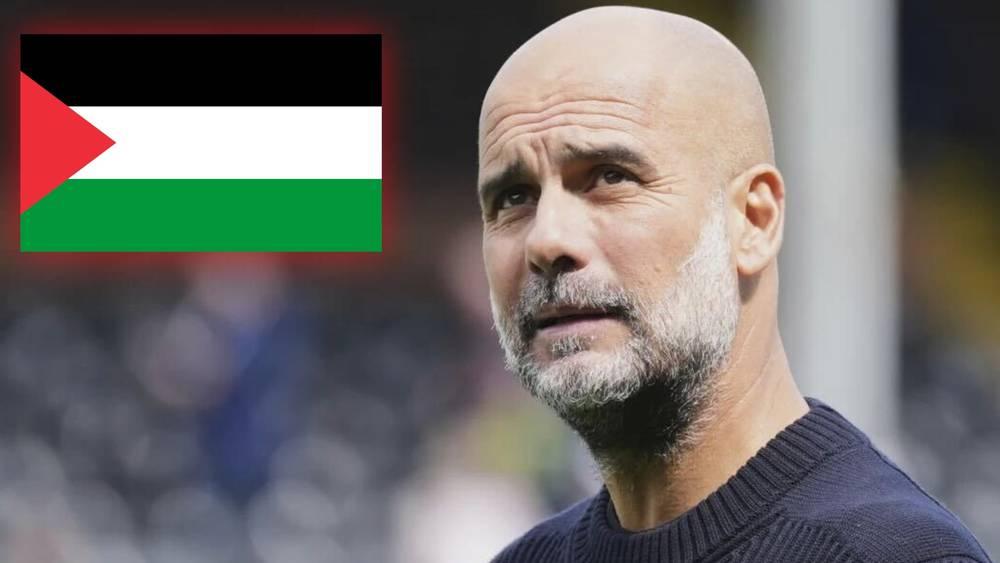 Guardiola Urges Fans to Attend Palestine vs. Catalonia Match in Tribute to Slain Gaza Athletes