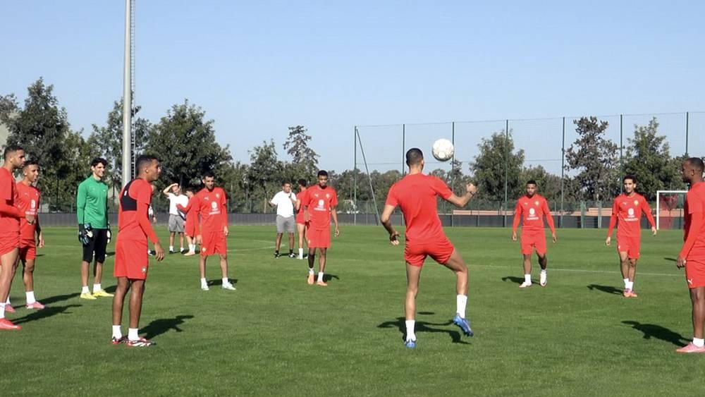 المنتخب المغربي يُباشر تحضيراته تأهبا لملاقاة أوغندا بإجراء حصة تدريبية صباح اليوم