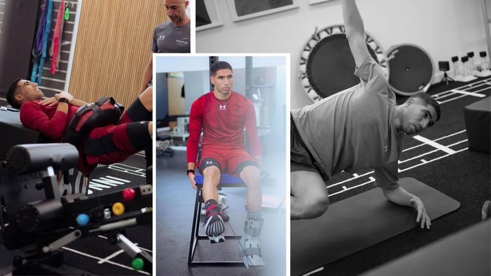 Achraf Hakimi dans une course contre la montre pour la CAN et entame sa rééducation