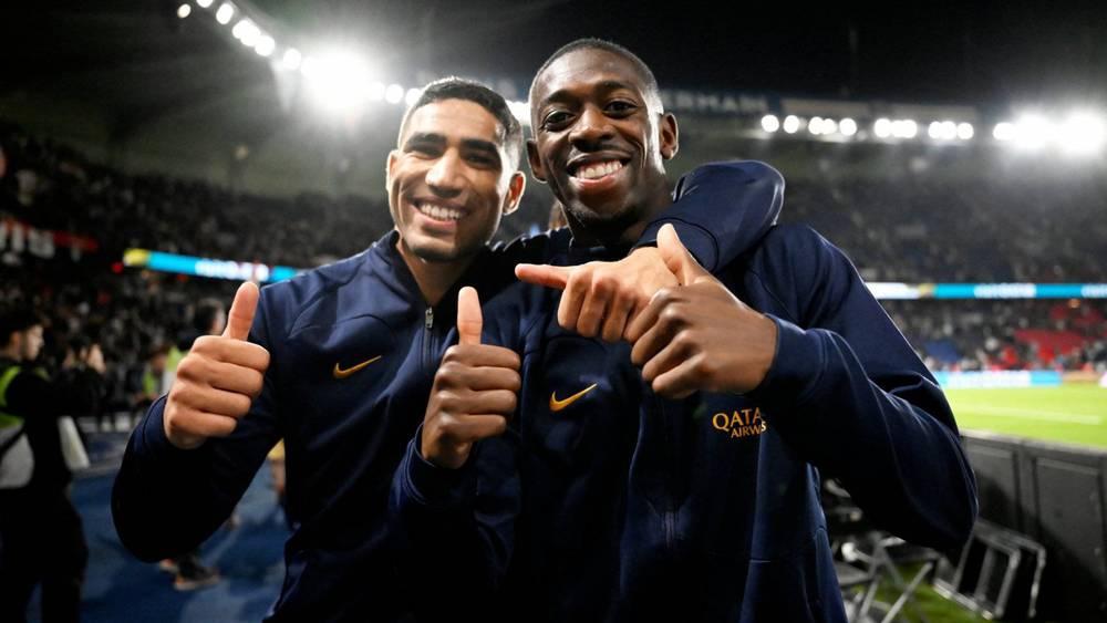 "مستحقة يا أخي".. حكيمي "الأفضل أفريقيا" يتلقى رسالة تهنئة من زميله ديمبيلي "أفضل لاعب في العالم" بعد تتويجه بالبالون دور القاري