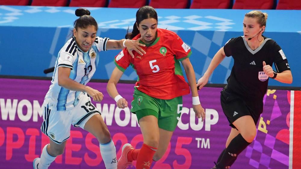 المنتخب المغربي لـ"الفوتسال"-سيدات يُمنى بهزيمة ثقيلة أمام الأرجنتين (0-6) في مستهل مشواره بالمونديال
