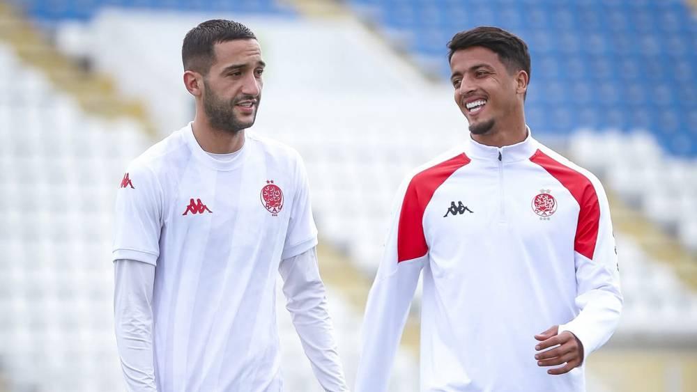 الوداد يخوض تداريبه بملعب العربي الزاولي قبل مواجهة نيروبي يونايتد الكيني