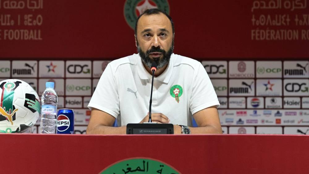 السكتيوي يسقط أسماء ثلاثة لاعبين من قائمة المنتخب الرديف في كأس العرب بعد مشاركتهم في المعسكر الأخير الأسبوع الماضي