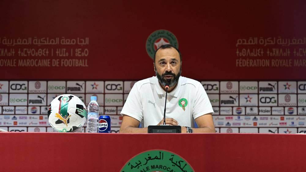 السكتيوي: "أنا واحدْ الإنسان رجلِيا ديمَا في الأرض والرأس دِيمَا صغِير.. غانمْشِيو لقطر للفوز بكأس العرب"