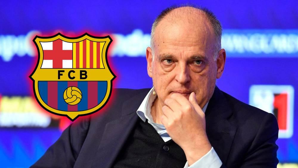 "الحـرب" بين برشلونة و"الليغا" تصل إلى "TAS".. محكمة التحكيم الرياضي تفتح تحقيقًا ضد تيباس