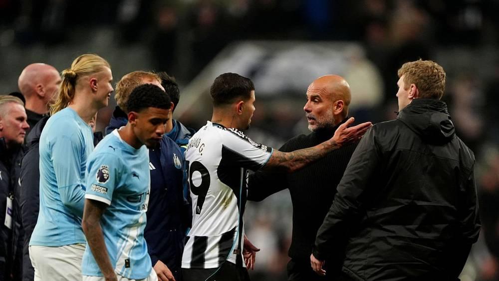 نيوكاسل يونايتد يتغلب على مانشستر سيتي في الدوري الإنجليزي الممتاز