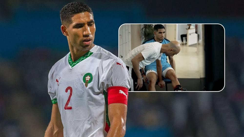 حكيمي: "لم أعد أشعر بالألم وهدفي الوصول إلى كأس أفريقيا في أفضل حال"