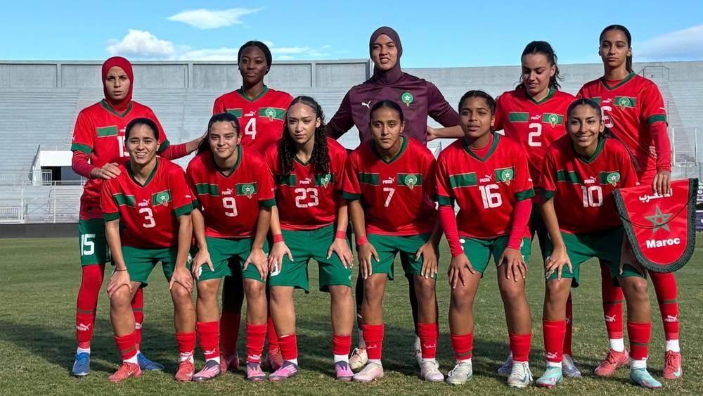 Morocco Women's U20 Team Defeats Algeria (4-1) in North African Championship