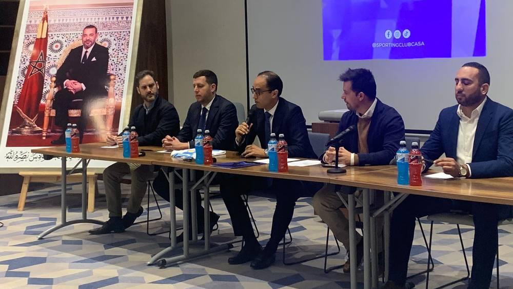 سبورتينغ الدار البيضاء يعلن عن مستشهر جديد في ندوة صحفية