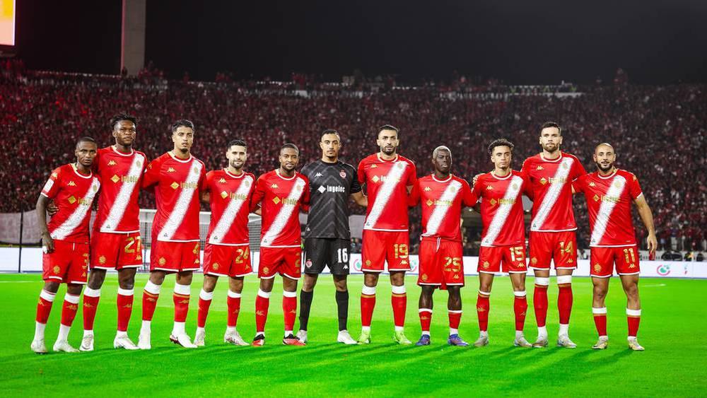 Wydad Lineup Against Azam: Benhachem Trusts Ferreira in Defense, Amrabat Leads Attack with Lwarch and Hanouri