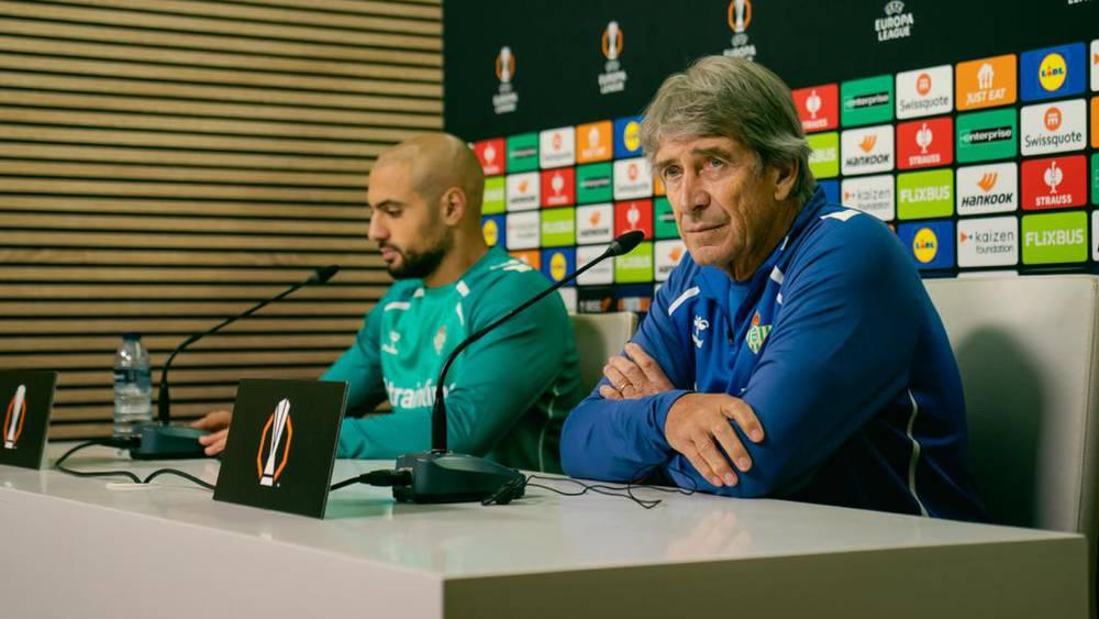 Pellegrini: "Amrabat Not 100% Ruled Out for Tomorrow's Match; He's Undergoing Treatment and We'll See What Doctors Say"