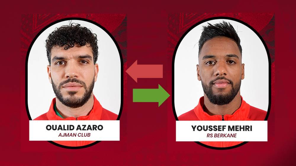 السكتيوي يستدعي أزارو للمنتخب المغربي الرديف لتعويض غياب ميهري المصاب