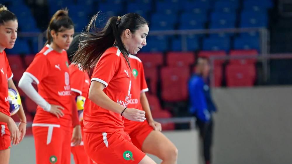 Moroccan Women's National Team Concludes Preparations for 'Crucial' Spain Clash in Futsal World Cup Quarter-Finals