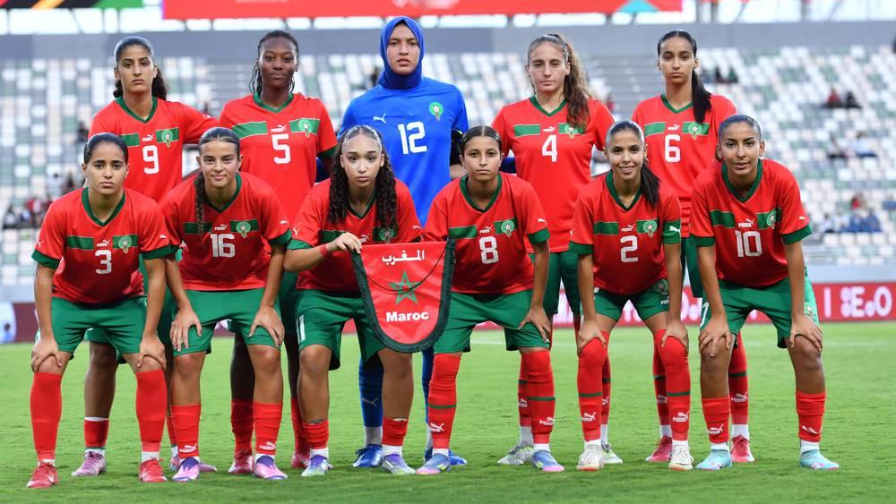 Moroccan Women's U20 Team Crowned North African Champions After 2-0 Victory Over Egypt