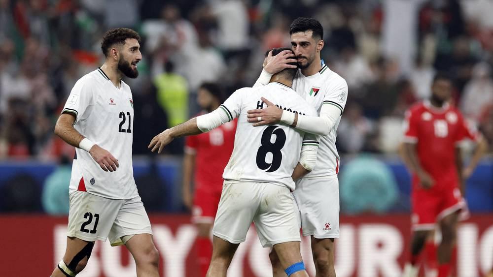 Palestine Forces Draw Against Tunisia, Tops Arab Cup Group A (2-2)