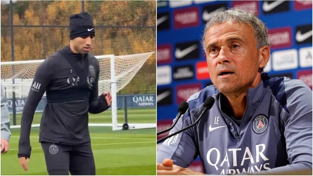 Enrique: Hakimi Set to Return with Morocco Before PSG